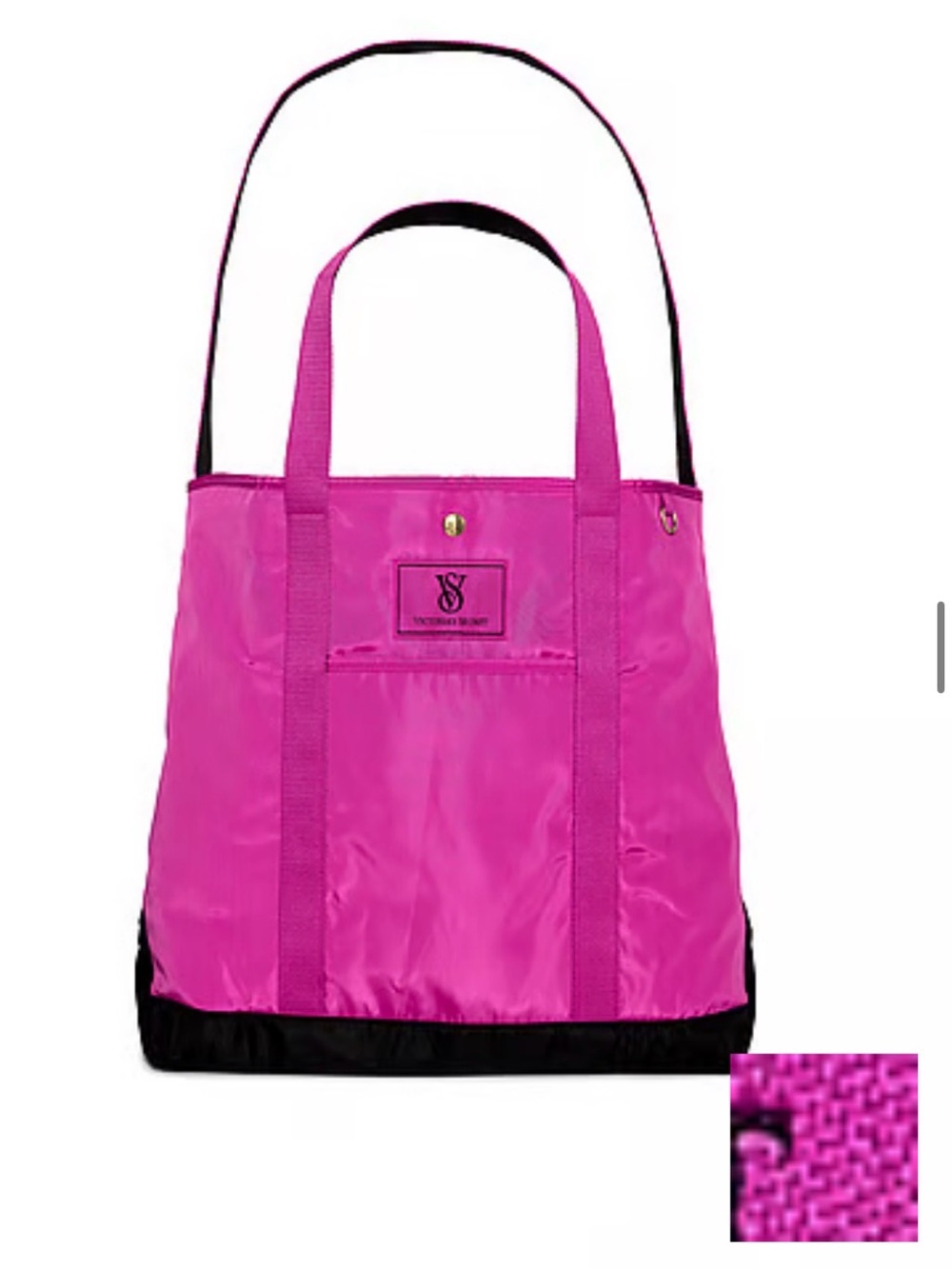 Victoria's Secret Pink Carryall Tote Bag - Hot Pink NWT